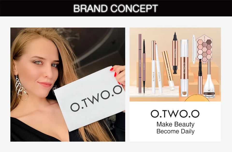 O.TWO.O Face Powder Oil-control 24h Soft Focus Long-Lasting Matte Finish Waterproof Oil-free Setting Compact Powder Face Makeup