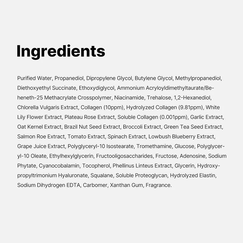 24h Glow & Lifted Collagen Jelly Cream Niacinamide And Hydrolyzed Collagen Strengthen The Skin Barrier And Moisturize The Skin