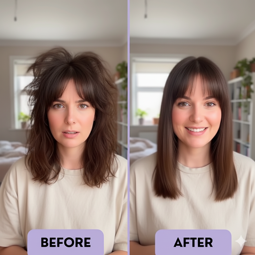 Portable Straightener Brush - GoBrush PRO