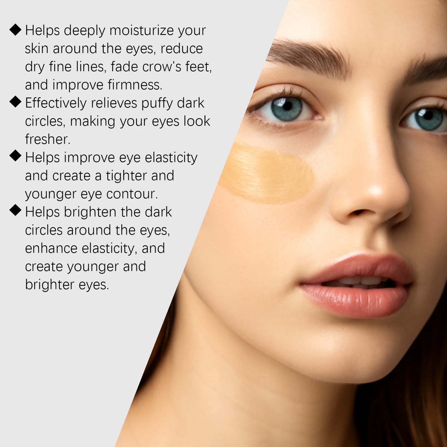 Eye cream Daily gentle care moisturizing skin around the eyes and moisturizing moisturizing massage eye care cream