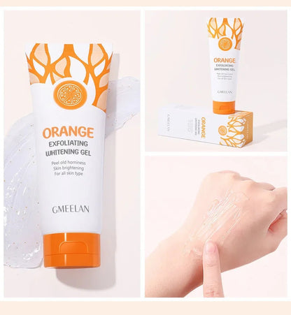 Orange Exfoliating Gel Dead Spot Remover Brighten Peeling 50g Gentle Repair Scrub Whiten Hydrating Moisturizer Korean Skin Care