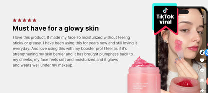 24h Glow & Lifted Collagen Jelly Cream Niacinamide And Hydrolyzed Collagen Strengthen The Skin Barrier And Moisturize The Skin