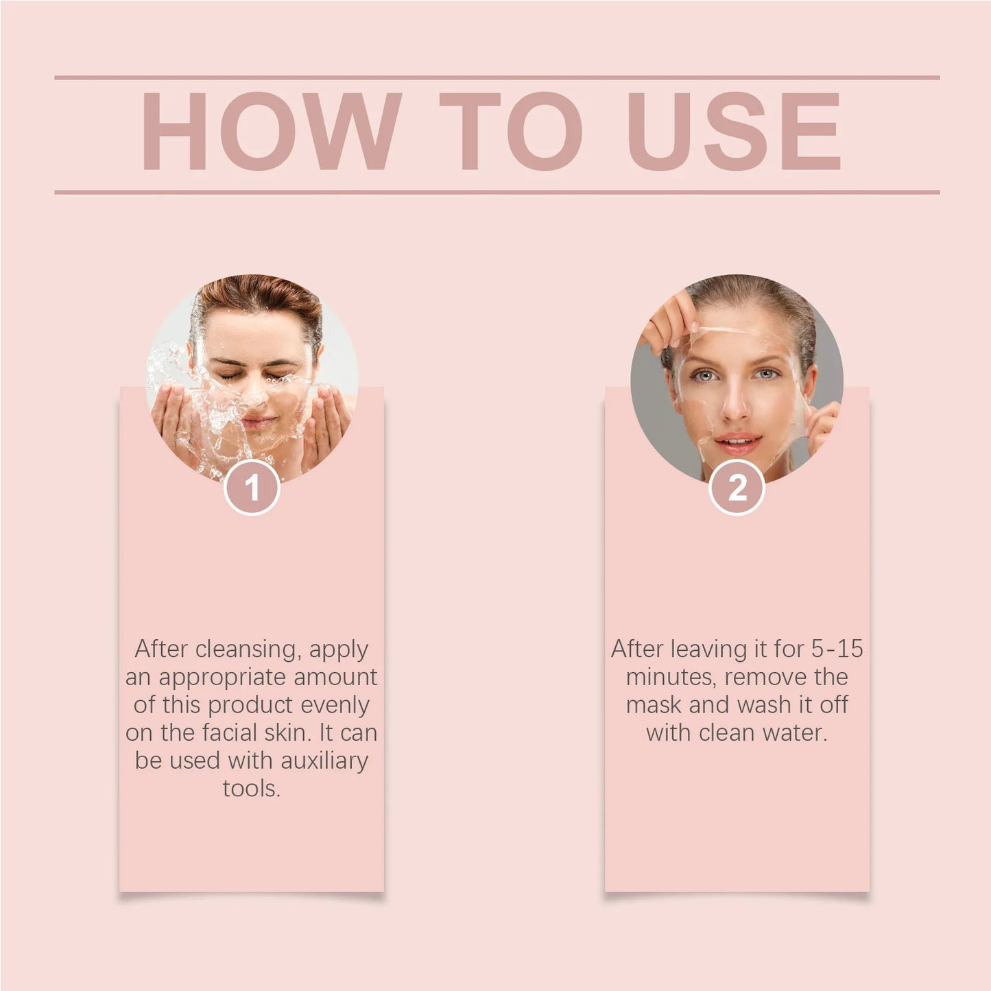 Collagen Peel-off Mask Deep Hydrating Fade Fine Lines Firming Shrink Pores Brightening Overnight Wrapping Mask Face Skin Care