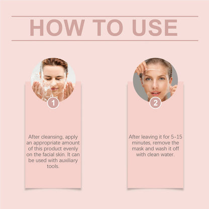 Collagen Peel-off Mask Deep Hydrating Fade Fine Lines Firming Shrink Pores Brightening Overnight Wrapping Mask Face Skin Care