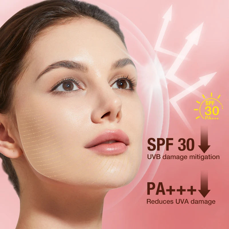 O.TWO.O Face Powder Oil-control 24h Soft Focus Long-Lasting Matte Finish Waterproof Oil-free Setting Compact Powder Face Makeup