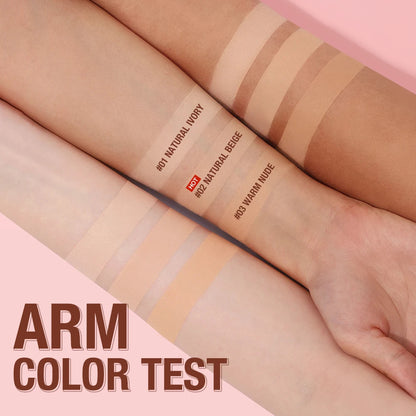 O.TWO.O Face Powder Oil-control 24h Soft Focus Long-Lasting Matte Finish Waterproof Oil-free Setting Compact Powder Face Makeup