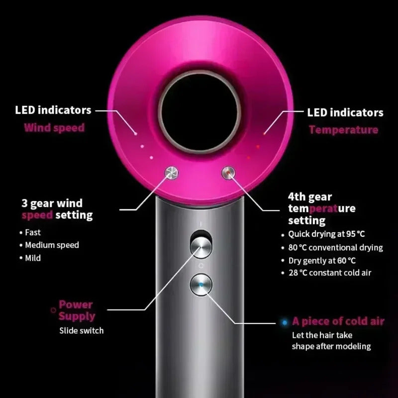 5-in-1 Professional Hair Dryer & Styler | Hot & Cold Air, Lightweight & Fast-Drying