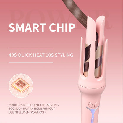 Automatic Curling Iron 32mm | Ceramic Ionic Big Roll Curler for Effortless Glamour
