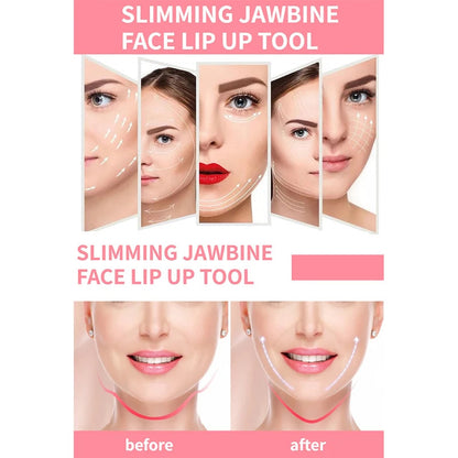 Silicone Thin Face Breathing Tool Jawline Jaw Muscle Exerciser Face Firming Masseter Muscle Trainer V-shaped Thin Face Tools
