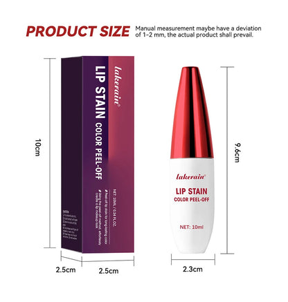 Lip Stain Peel Off 24 Hours Water Resistant Lipsticks Makeup Liquid Lipstick Matte Lipstick for Lips Stick Free Shipping Ink