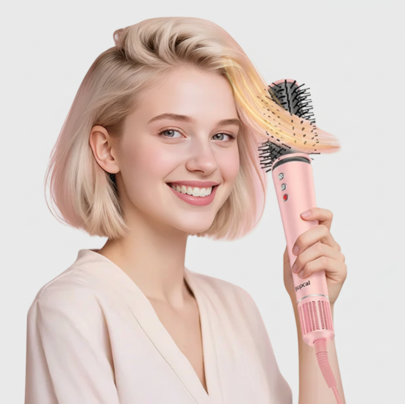 5-in-1 High-Speed Hair Dryer Brush Set | Dry, Straighten & Curl in One