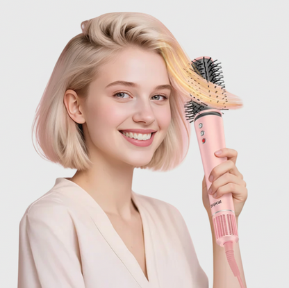 5-in-1 High-Speed Hair Dryer Brush Set | Dry, Straighten & Curl in One