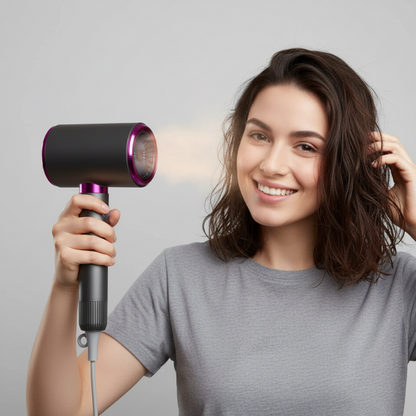 High-Speed Blue Light Ionic Hair Dryer | Salon Power Meets Home Comfort