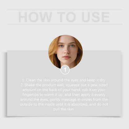 Eye cream Daily gentle care moisturizing skin around the eyes and moisturizing moisturizing massage eye care cream