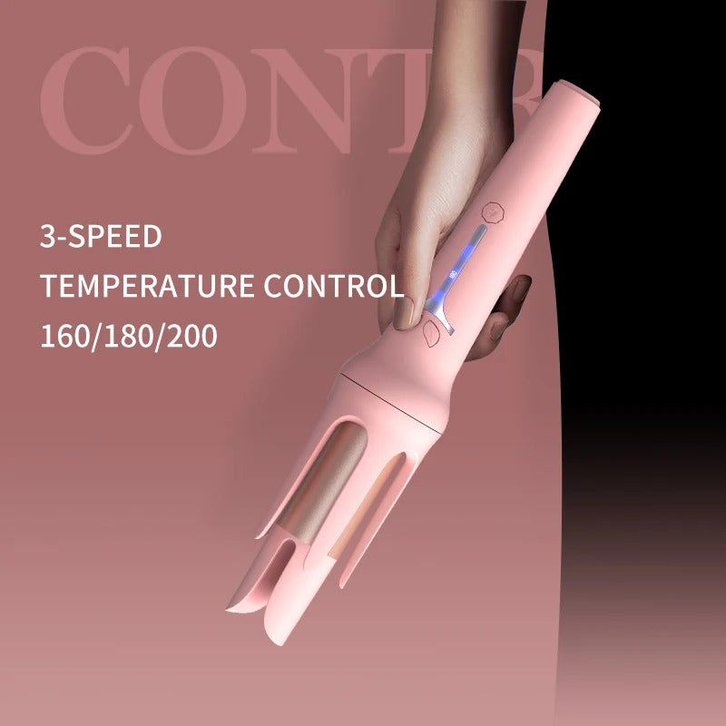 Automatic Curling Iron 32mm | Ceramic Ionic Big Roll Curler for Effortless Glamour