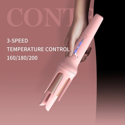 Automatic Curling Iron 32mm | Ceramic Ionic Big Roll Curler for Effortless Glamour