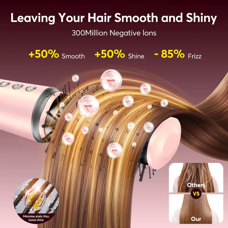5-in-1 High-Speed Hair Dryer Brush Set | Dry, Straighten & Curl in One